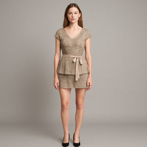 Connected Apparel Sequin Top Small